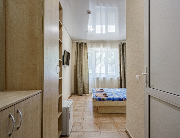 1-мест.(разм. в 2-мест.) эконом, корп. 1 - Курортный отель «Ателика Лесная Бухта» Туапсе